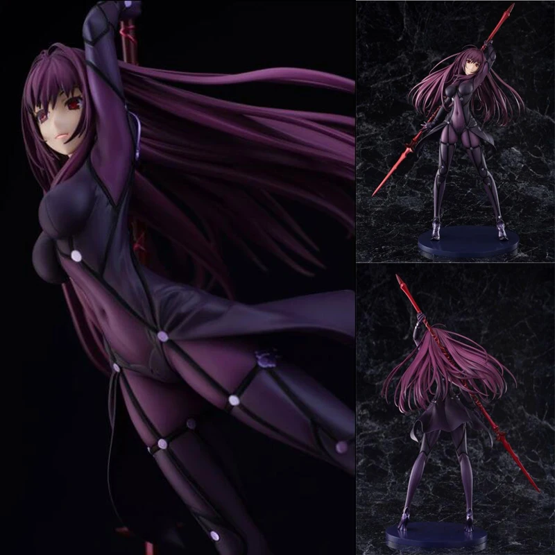 

Scathach Fate/Grand Order 1/7 scale action painted anime figure 31cm sexy toys collection dolls figures gift with box F7049
