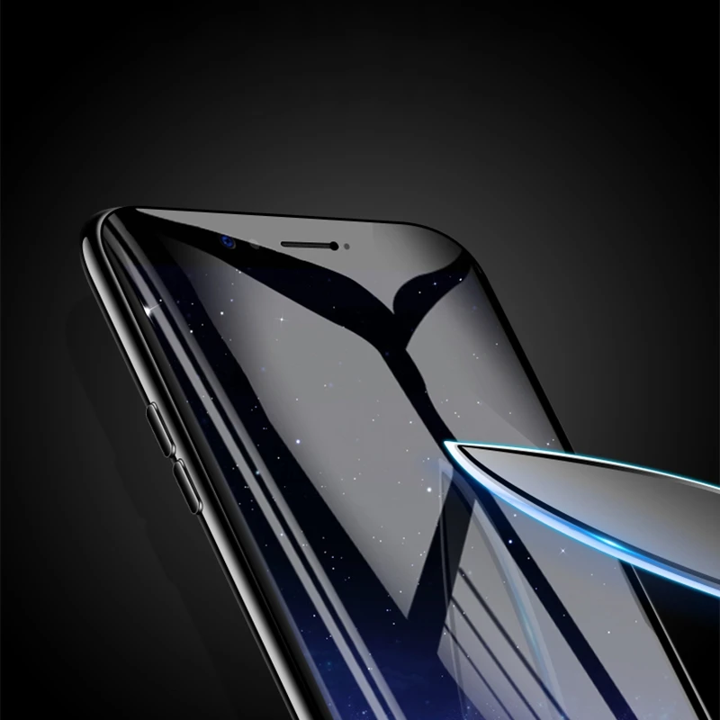 5D закаленное стекло для Huawei Honor 9 Lite защита экрана изогнутое полное Защитное