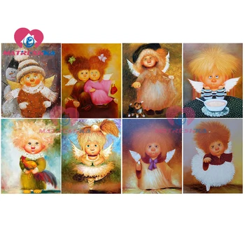 

DIY diamond painting angels diy full diamond embroidery paintings rhinestones diamond embroidery cartoon girl diamond painting