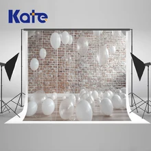 Kate Children Birthday Backdrop Photography White Balloons Baby Shower Backdrop Washable Backgrounds For Photo Studio kate blue snow photo backdrop christmas with trees bokeh light backdrops fotografia washable and seamless baby shower backdrop