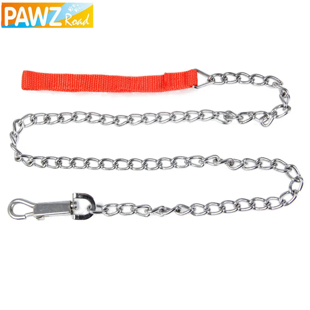 S M L Size Pet Chain Red Nylon Handle Dog Leash designer dog leash