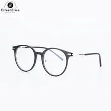 EE винтажные женские круглые оправы для очков, модные дизайнерские оправы для близоруких, оптические оправы для очков по рецепту Oculos De Grau