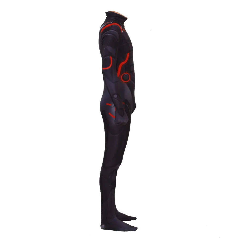 Adult Kids Game Cosplay Costume Omega Oblivion link Zentai Bodysuit Suit Jumpsuits Led Mask Halloween -