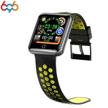 696 Q18 смарт-браслет Водонепроницаемый монитор сердечного ритма группа Фитнес браслет Будильник Спорт Носимых устройств для IOS Android