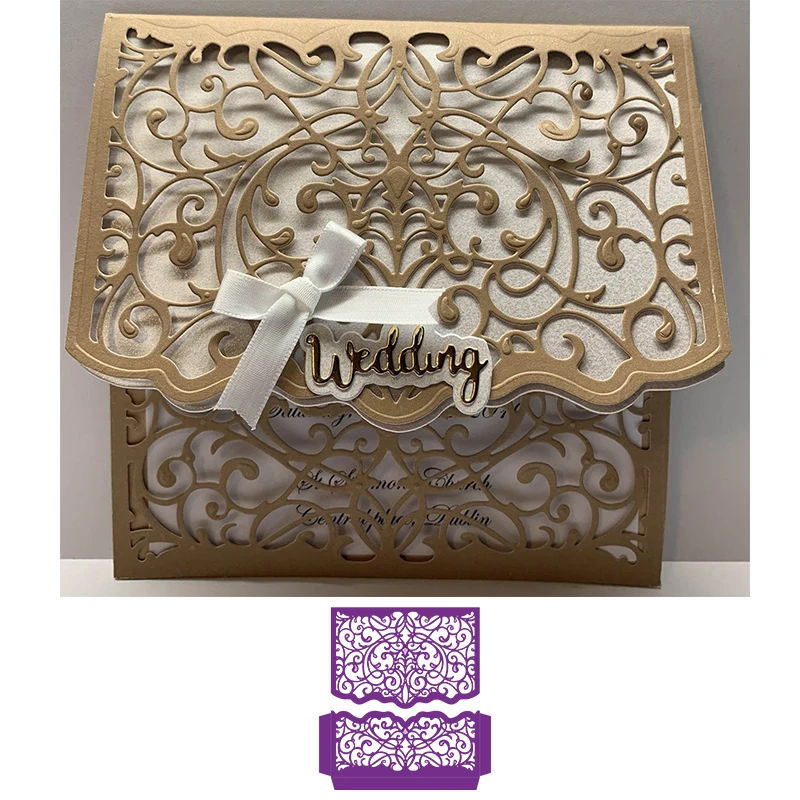 

Elegant Swirls Metal Cutting Dies For DIY Scrapbooking Embossing Paper Cards Making Crafts Supplies New 2019 Dies