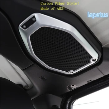 

Lapetus Colorful Roof Stereo Speaker Sound Audio Loudspeaker Decoration Frame Cover Kit ABS Fit For Jeep Wrangler JL 2018 - 2020