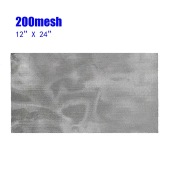 

200 Mesh Filtration Woven Wire Stainless Steel Fine Pollen Dry Ice Screen