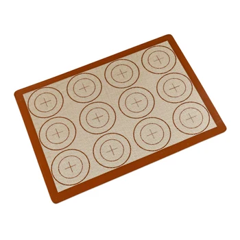 

Baking Mat Non-Stick Silicone Pad Sheet Bakeware pastry Tools Rolling Dough Mat for Cake Cookie