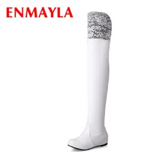 Black White Over-the-Knee Boots Shoes New Lace Sexy Platform Round Toe Fashion High Long Boots For Women Hot Snow Sale Black White Over-the-Knee Boots Shoes New Lace Sexy Platform Round Toe Fashion High Long Boots For Women Hot Snow Sale