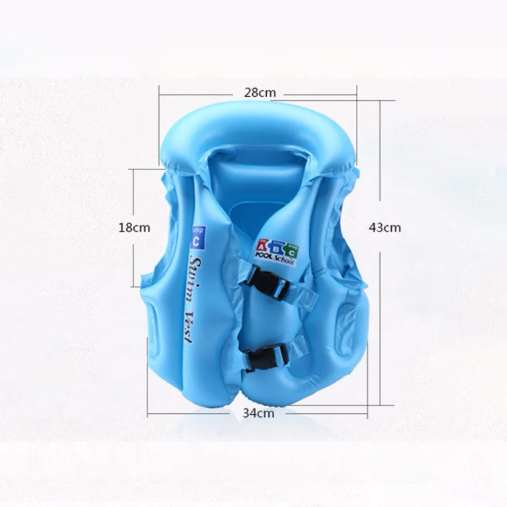 Детские Плавающие жилеты для плавания с надувной защитой, первая помощь для обучения плаванию, спасательный жилет, детская одежда для