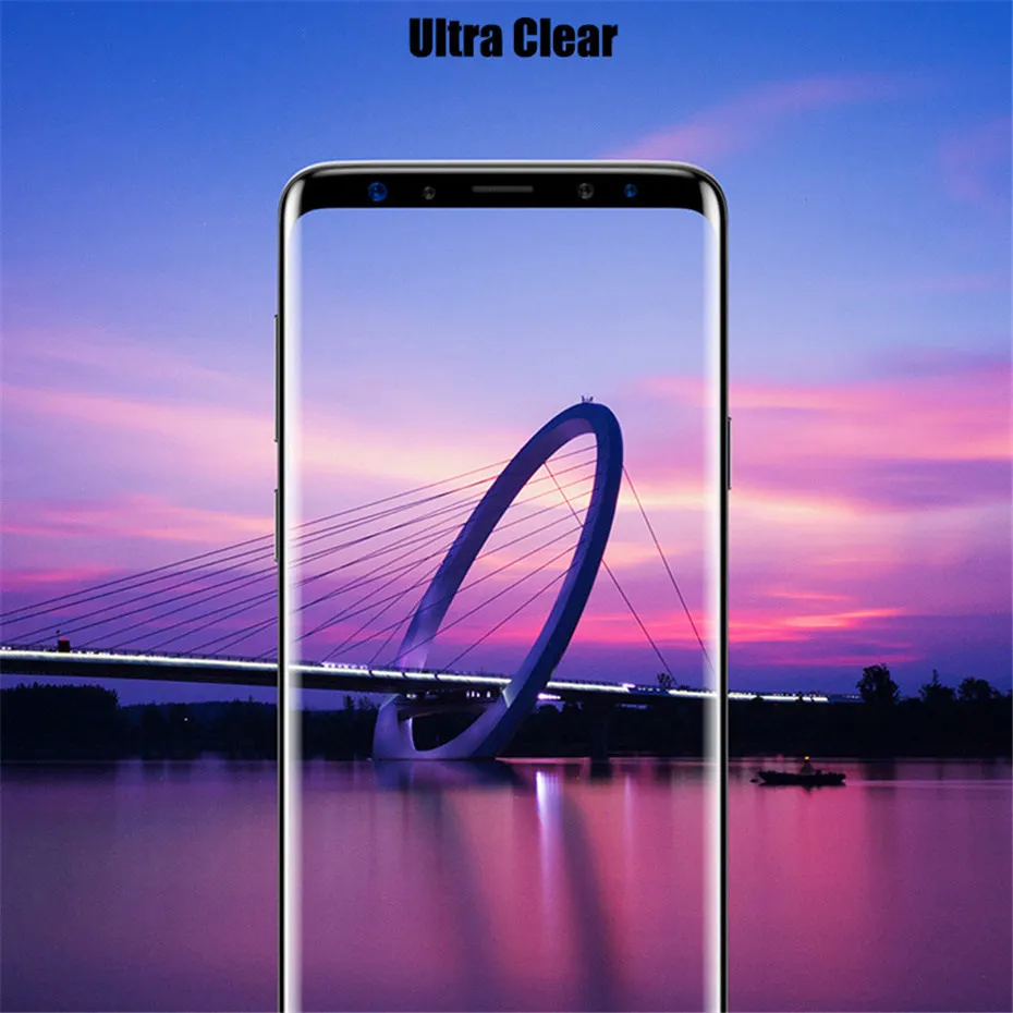 MOUSEMI Protective Glass For Samsung S9 S8 Plus Full Cover Screen Protectors 9H 3D Film For Samsung Galaxy S8 S9 Tempered Glass (3)