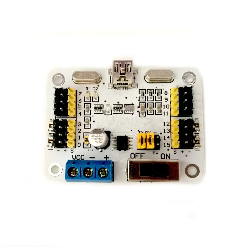 Buy 16 Channels Robot Servo Control Board /16 road servo controller/robot arm
