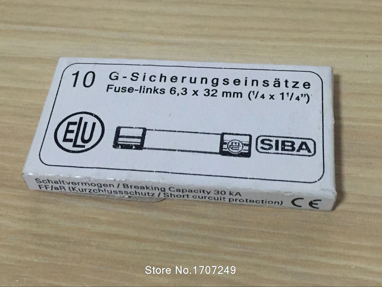 4A  250V 6.3x32mm Glass Fuse 2pcs For Audio ELU / SIBA T