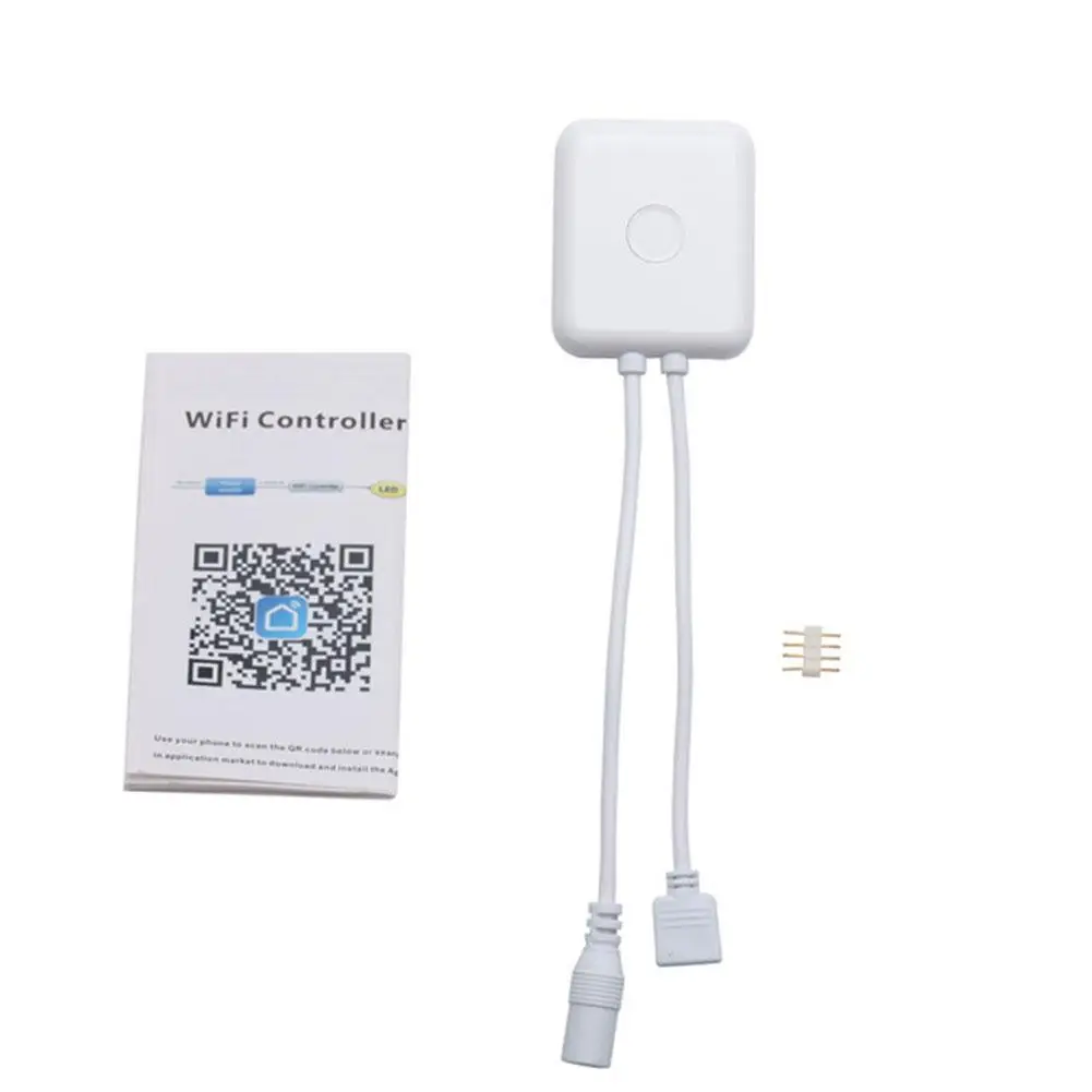 WiFi светодиодный контроллер постоянного тока 5-24 в RGB Светодиодный светильник с полосами управления Лер Smart Life APP пульт дистанционного управления Лер Интеллектуальный голосовой динамик управление
