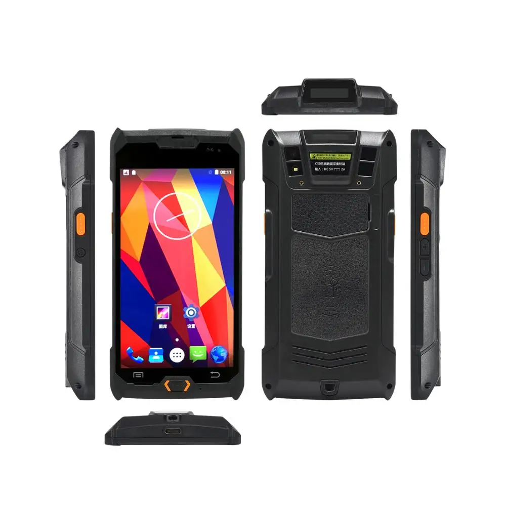 5 inch industrial handheld PDA Android 9.0 barcode