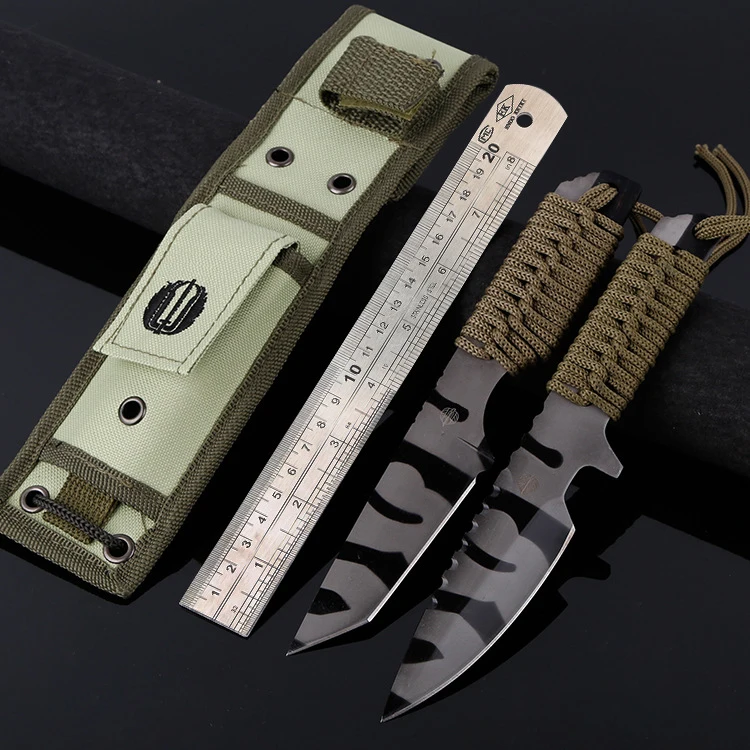 Ultralight Stainless Steel Leggings Diving Knife Fixed Blade Outdoor