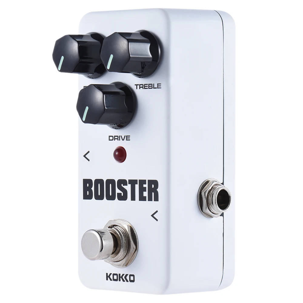 

KOKKO FBS2 Mini Booster Pedal Portable 2-Band EQ Guitar Effect Pedal High Quality Guitar Parts & Accessories