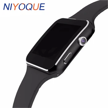 

NIYOQUE Smart Watch X6 For Men Android Phone 1.54'' HD OGS Wrist Bracelet Support Max TF Card 32GB Sim Bluetooth Smartwatch