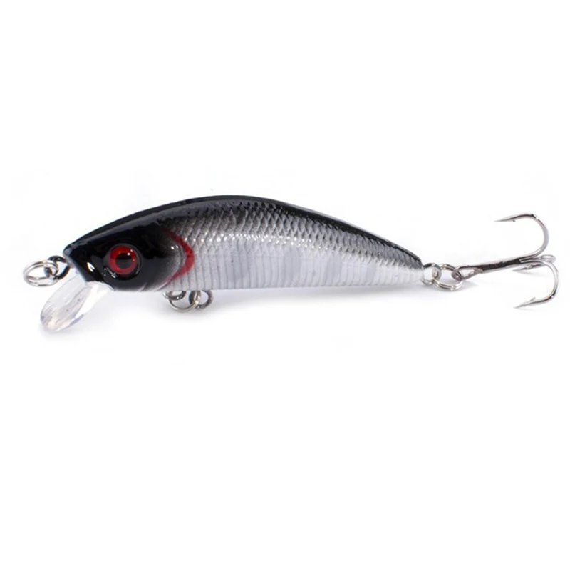 SEALURER méné leurres de pêche 7.2CM 8.5G Wobbler 6 # triple crochet artificiel Pesca dur appât Swimbait 12 couleurs