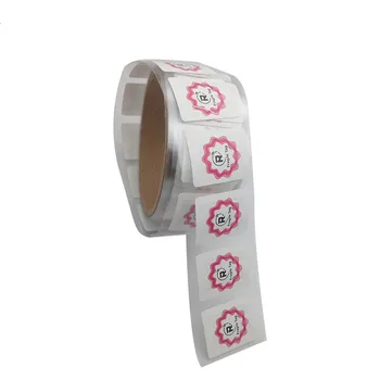 

Destructible RFID tag 13.56 Mhz F08 chip 1k bit memory IEC14443A