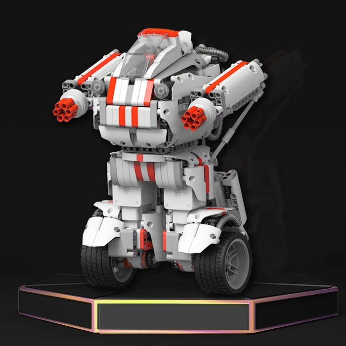 

Xiaomi MITU DIY Infrared RC Robot Mobile Phone Control Self Assembled Robot Ultrasonic Sensors Building Block Toy Model Kits