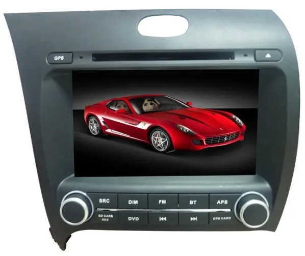 

Free shipping car dvd player for Kia k3 with ipod,rds,steering wheel control