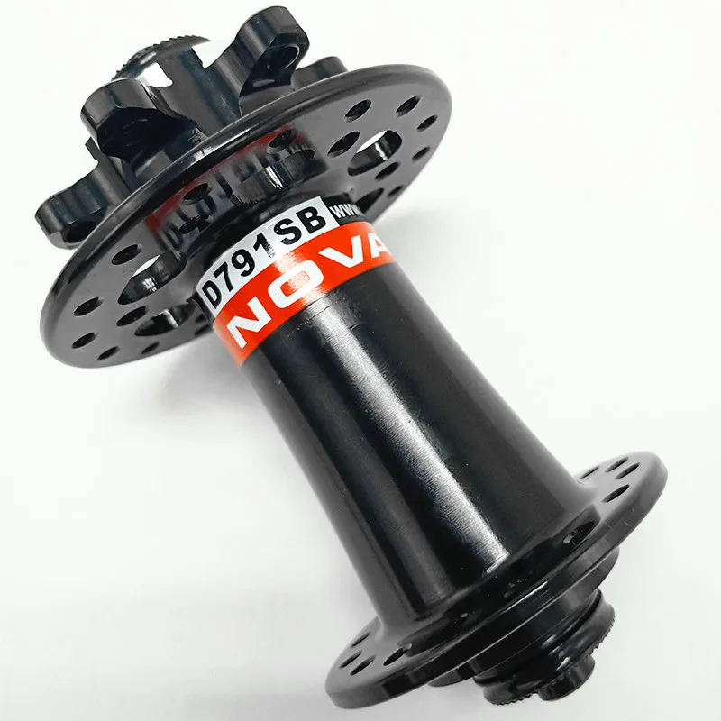 front mtb disc 6 bolt hubs novatec D791SB Disc Brake hub Shaft 9mm * 100mm 139g Bearing four 24 28 32H | Спорт и развлечения