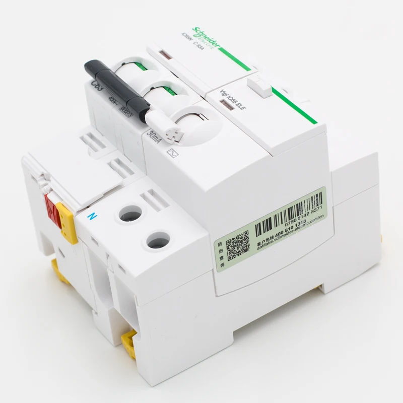 

Schneider circuit breakers A9IC65 2P 40A for air switch leakage protection