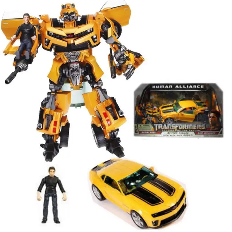 Hasbro Transformers 2 Revenge of the Fallen Human Alliance Bumble Bee with Sam Action Figure for sale online 