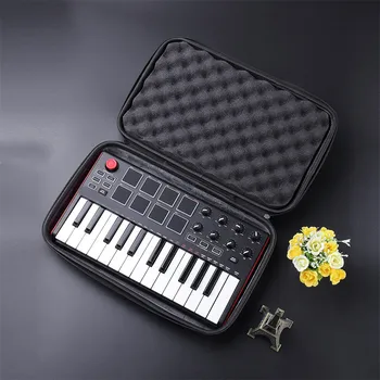 

MIni Receiving Stand Black Case Protective Cover Keyboard Box EVA Pack Portable