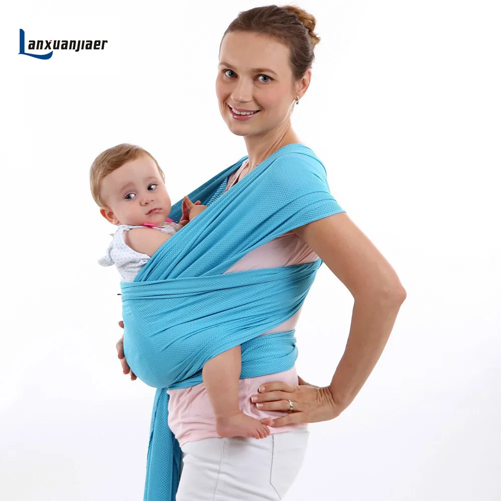Lanxuanjiaer Newborn Baby Swaddle Baby Carrier Sling Backpack