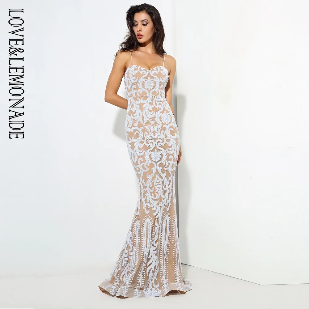LOVE&LEMONADE  White / Nude Color Geometry  V