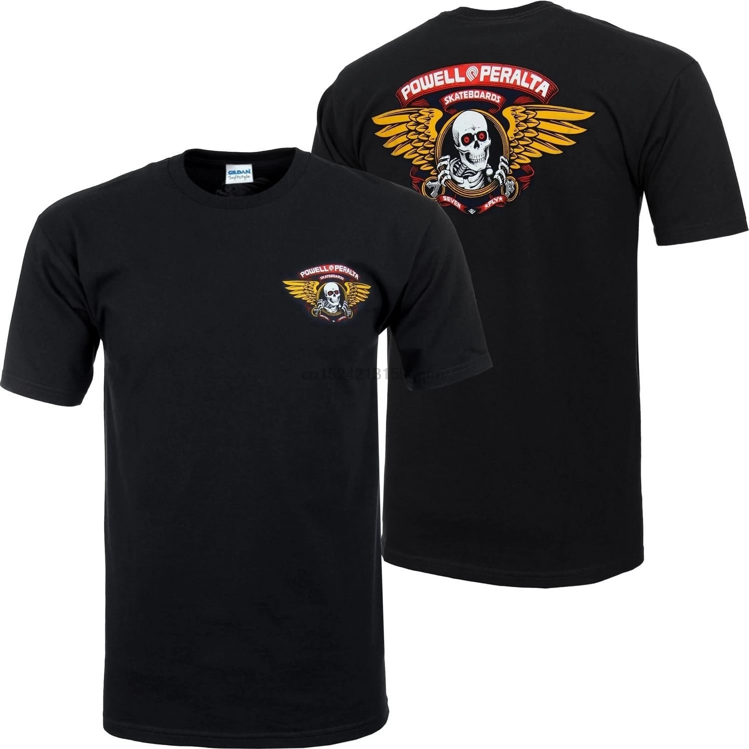 

Powell Peralta Winged Ripper Mens T-Shirt Cotton Short Sleeves Funny Tee