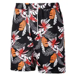 Fashsiualy бермуды masculina 2019 мужские летние новые стильные модные пляжные штаны с рисунком и шорты удобные короткие шорты мужские