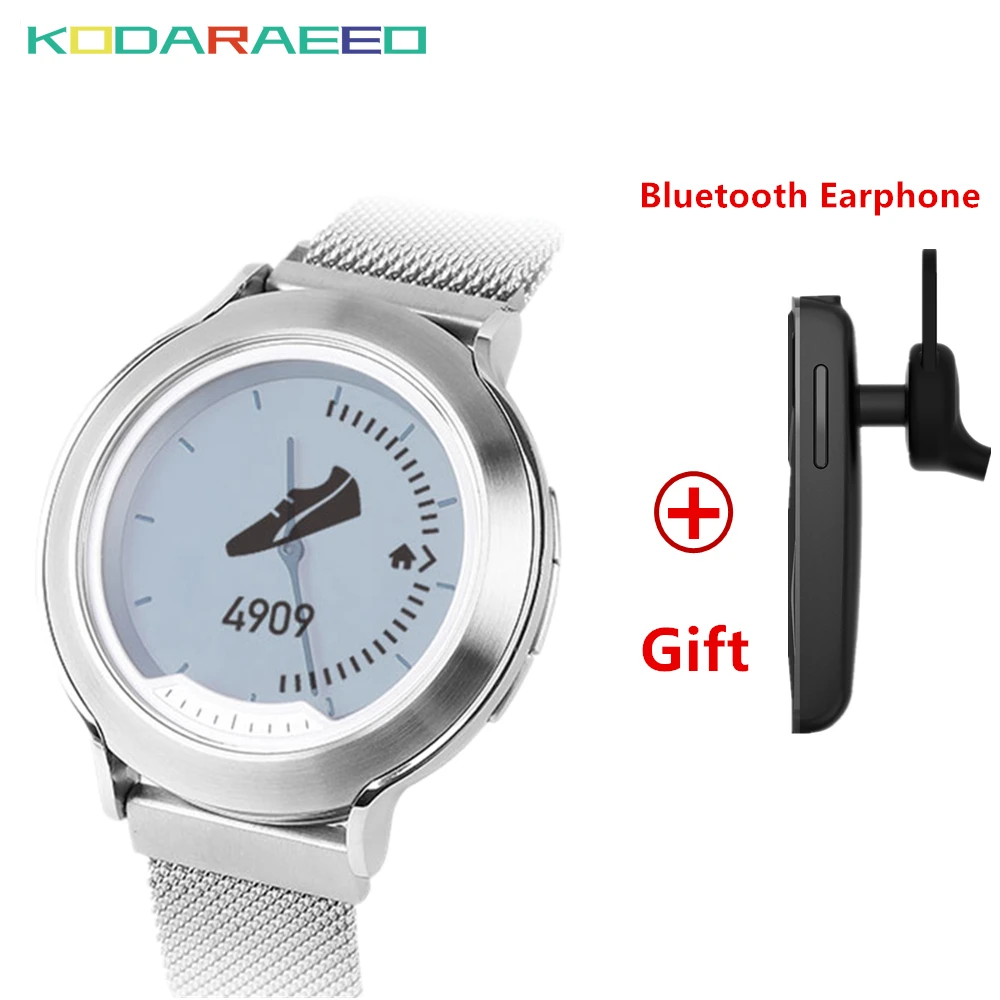 

M6 Smart Watch Steel Watch Real Time Heart Rate Monitor IP68 Waterproof Luminous Shadow Holographic Screen Wrist Watch+Headset