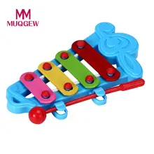 Детская музыкальная игрушка Xyphone Baby 4-Note музыкальная обучающая игрушка подарок на день рождения для детей гитара Xyphone