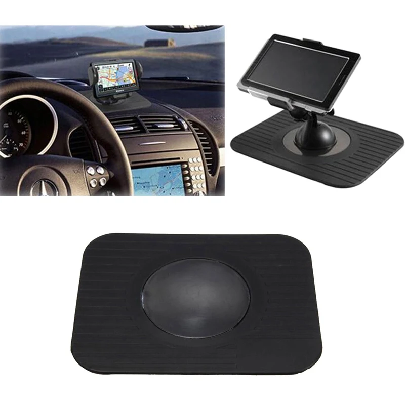 Auto Car Silicon Anti Slip Dashboard Sticky Phone Non Slip Mat Holder For GPS Cell Phones Car