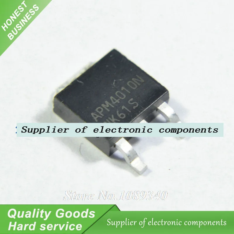 10pcs/lot APM4010N PM4010 APM4010 TO 252 liquid crystal high voltage ...