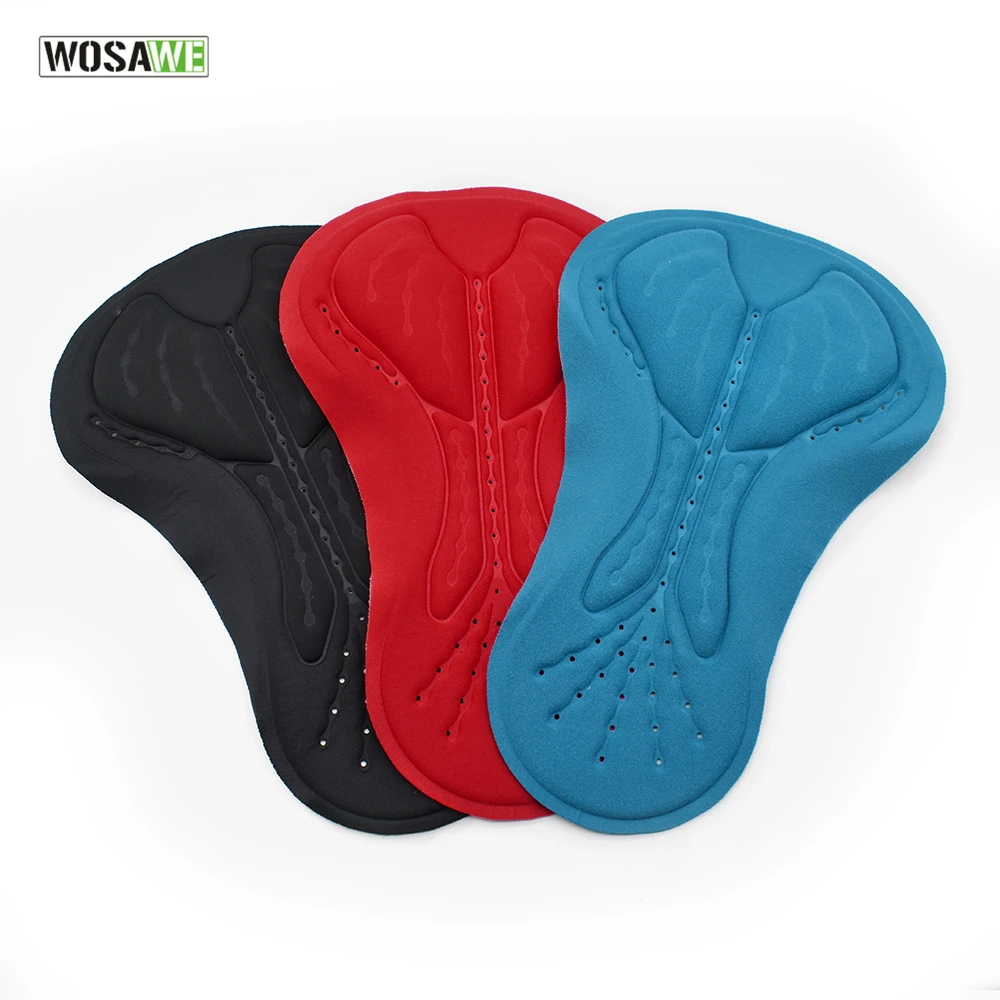 

WOSAWE 3D Cycling Shorts Cushion Breathable With Silica Gel Road MTB Bike Bicycle Saddle Gel Pad Underwear Cycling Accessories