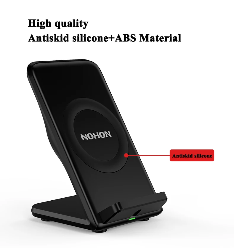 NOHON Wireless Charger Stand NH-WXC02 Details (07)  For Samsung S8 , S8 Plus , S7 , S7 edge , S6 , S6 edge , S6 edge+ , S6 Note , S6 Dous , S6 Active , Note 5 
