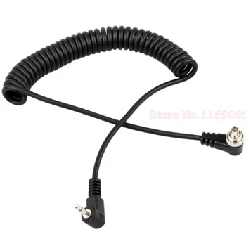 

2pcs 2.5m to Male FLASH PC Sync Cable Cord with Screw Lock For CAN&N 7D 5DII 50D 40D 30D 20D 10D 1D NIK&N D300 D200 D100 D700