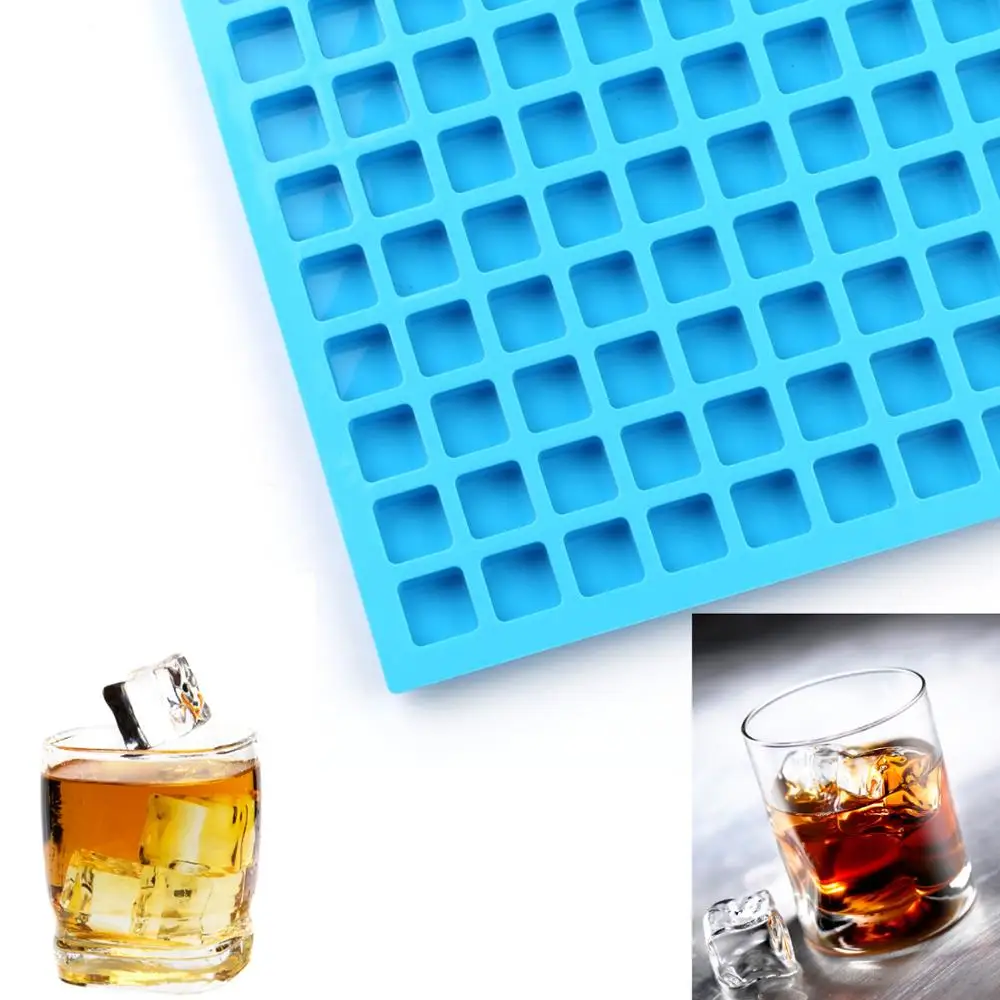 BPA Free Honeycomb Ice Cube Tray 126 Cubes Silicone Ice Cube Maker Mold For Ice Cream Party Whiskey Cocktail Cold Drink