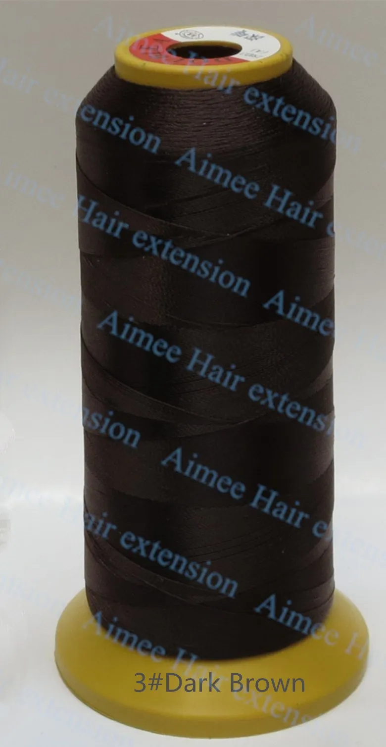 Ткацкие нити для машины наращивание волос профессиональные инструменты коричневый 1 шт. шпилька для волос линии 4 типа ткацкая игла в подарок