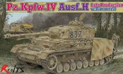 Realts Дракон 6560 1/35 Pz. Kpfw. IV Ausf. h поздно производство ж/zimmerit