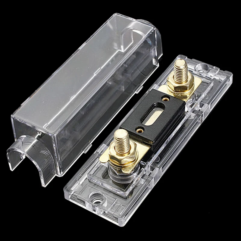 

JFBL Hot 300 AMP ANL Fuse Holder Distribution in line 0 4 8 GA Positive With ANL Fuse