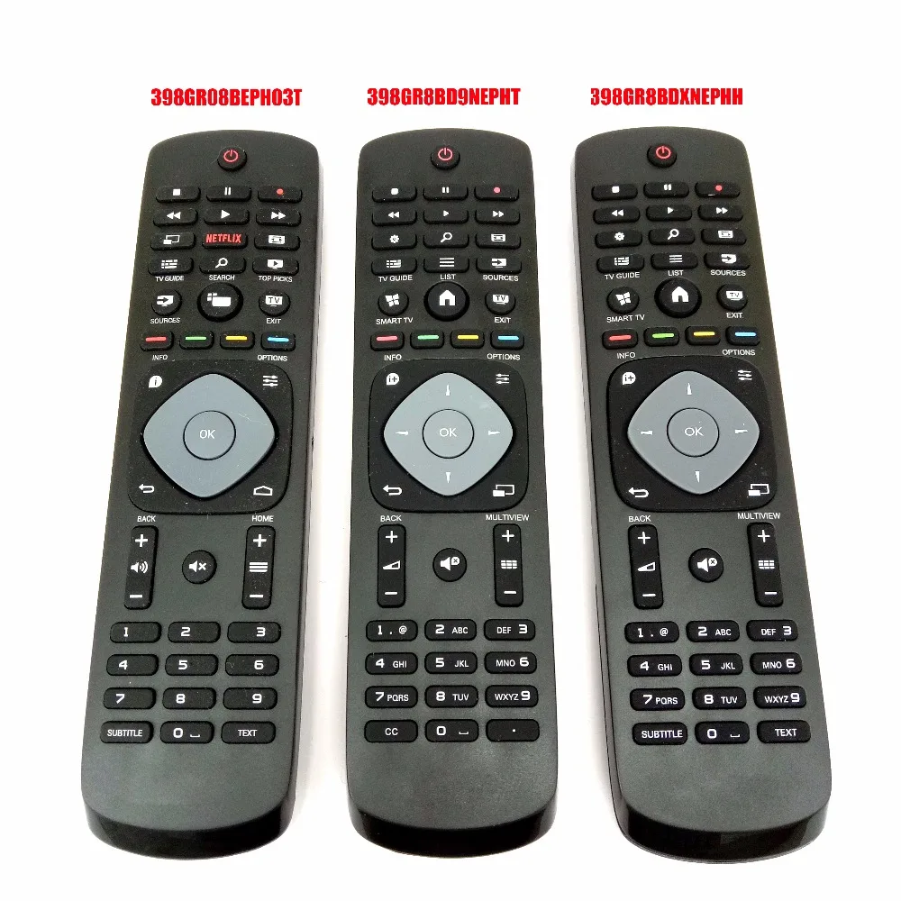 Новый оригинальный для PHILIPS HD светодиодный ТВ дистанционный пульт 398GR08BEPH03T