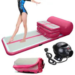 Надувной воздушный комплекты дорожек для акробатики воздуха акробатика трек Чирлидинг, гимнастические упражнения, пляж, на воде