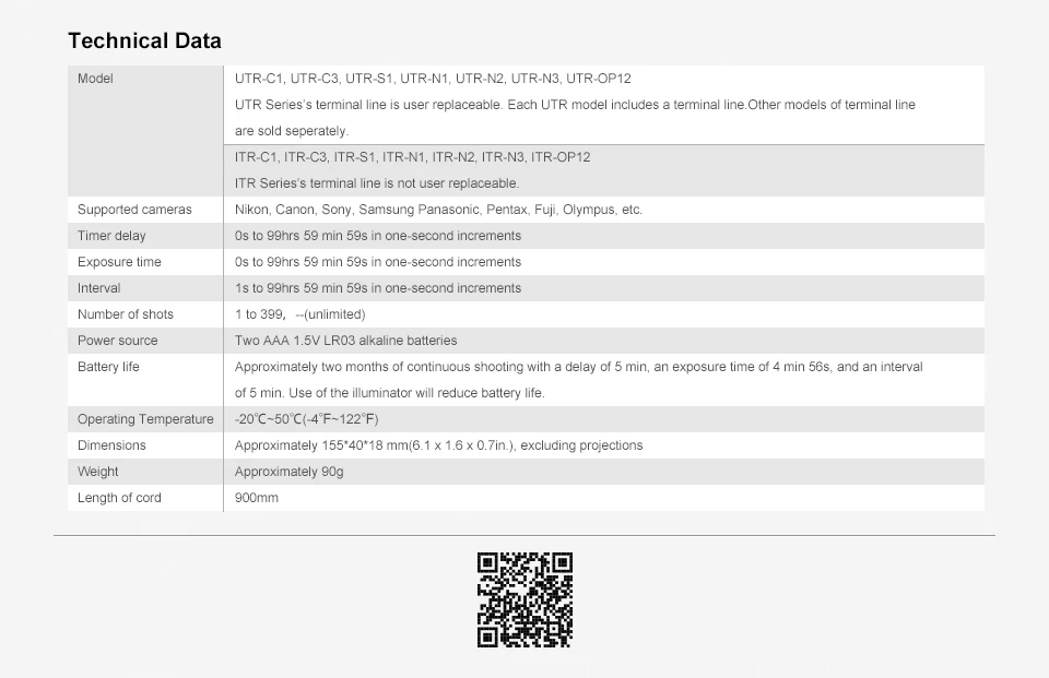 Godox Цифровой Таймер удаленного UTR-C1/C3/N1/N3/S1 с ЖК-панелью с подсветкой сменный кабель контроллер спуска затвора для Камера