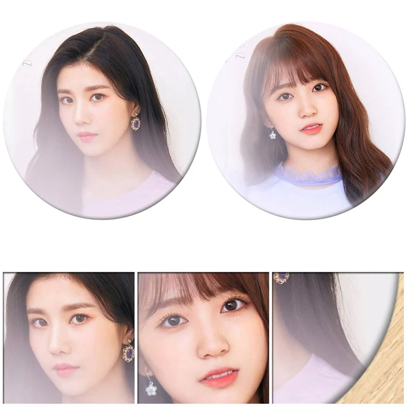Новинка IZ ONE Memebers Брошь булавка Nako Sakura Ri Hitomi брошь приспособление для бейджа