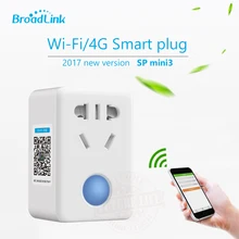 5 шт. Broadlink SP mini 3 Wifi/4G беспроводная умная розетка для передачи данных, пульт дистанционного управления, умный дом для iOS Android